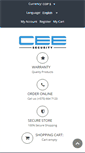 Mobile Screenshot of ceesecurity.com